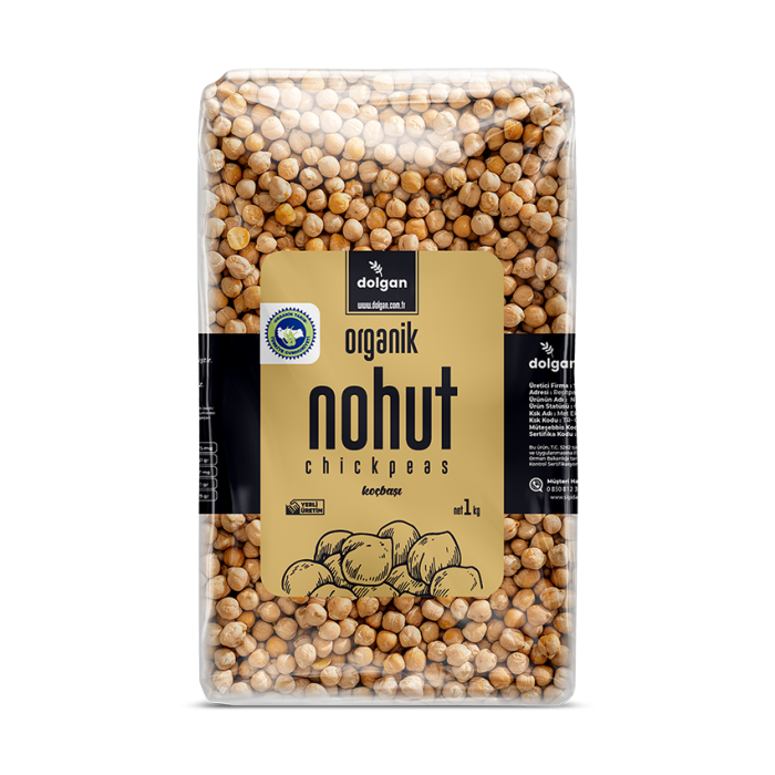 Organik Nohut 1 Kg - Görsel 1