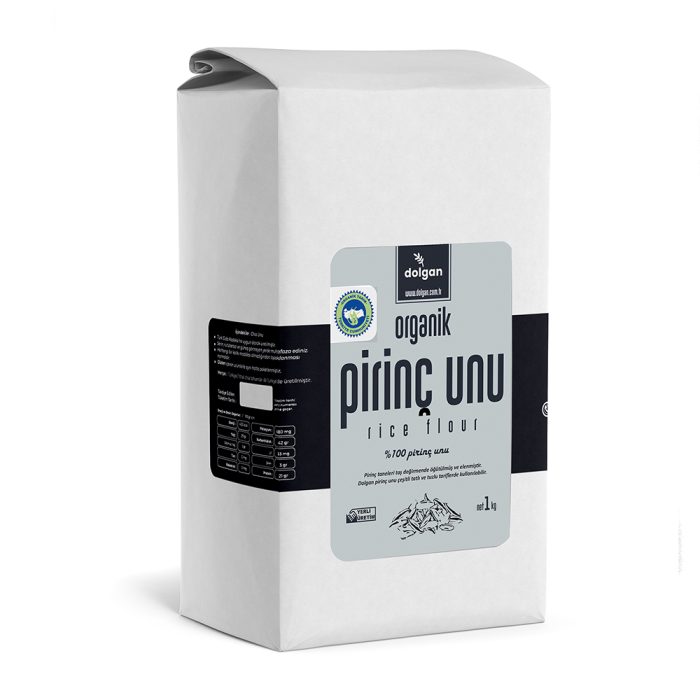 Organik Pirinç Unu 1 Kg - Görsel 1
