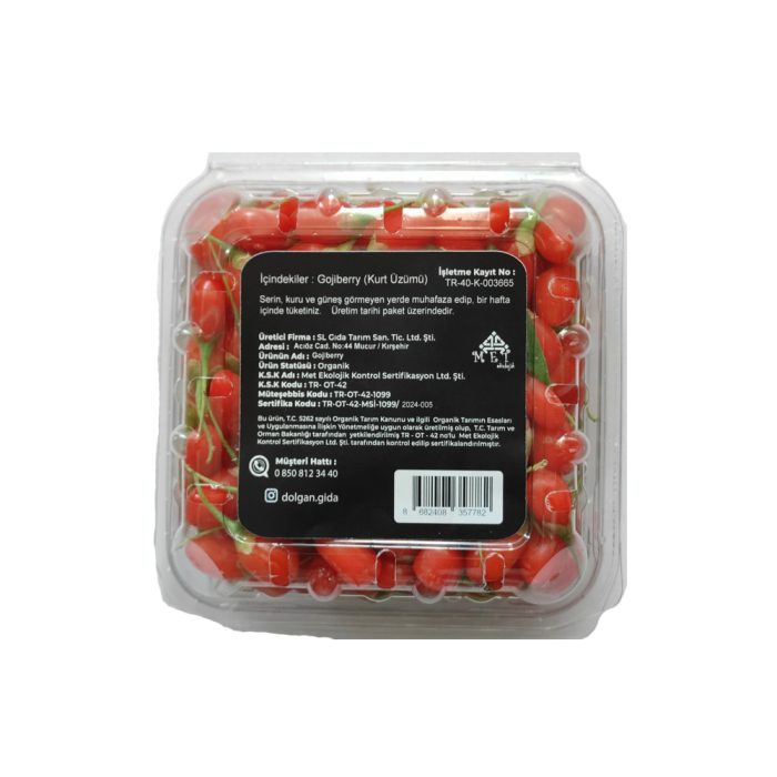 Organik Taze Gojiberry 120 Gr x 3 adet - Görsel 5