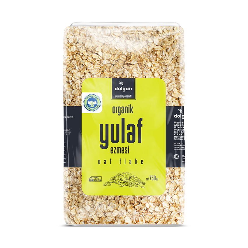 Organik Yulaf Ezmesi 750 gr resim Organik Yulaf Ezmesi 750 gr - Görsel 1
